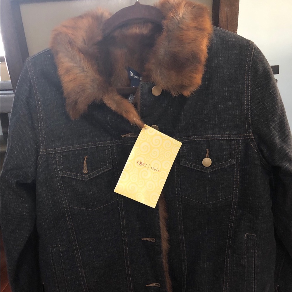 QVC Denim & Co jacket